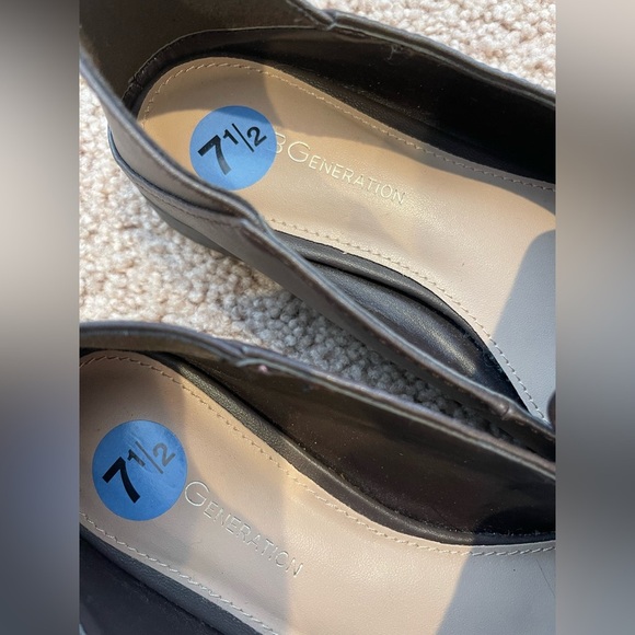 BCBGeneration Zeldi Loafer Soft Leather Dark Brown size 71/2 - Picture 3 of 5